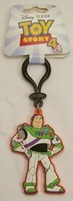 VERY RARE HTF LICENSED DISNEY TOY STORY 4 BUZZ LIGHTYEAR KEYCHAIN / KEYRING