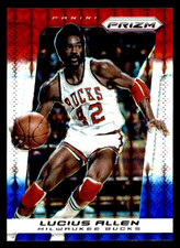 2013-14 Panini Prizm Lucius Allen Red White and Blue Mosaic Prizm #249