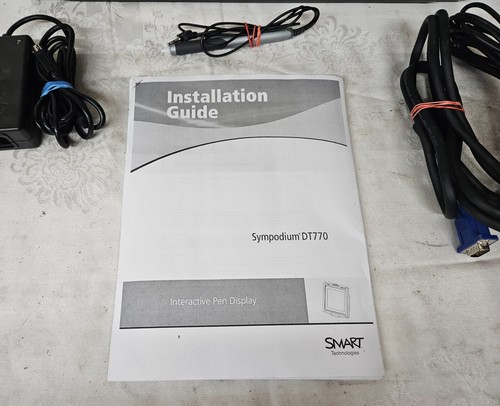 SMART Sympodium DT770 Interactive Pen Display 17" Monitor w Pen/Power/VGA GREAT - Picture 9 of 14