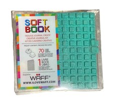 MINI Waff Rubber Customizable Pocket Notebook Diary Planner Malachite Glitter