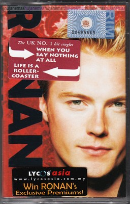 RONAN KEATING (BOYZONE) Life Is A Roller-Coaster MALAYSIA CASSETTE RARE (POP)