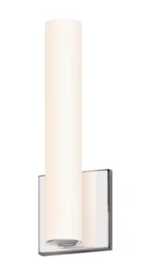 Sonneman Tubo LED 4'' Wall Sconce W/Out Outlet Box & Bottom End Cap