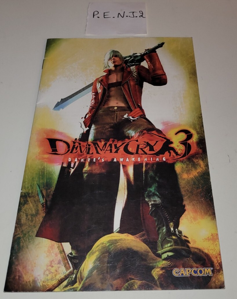 Notice - Sony PlayStation 2/PS2 - Devil May Cry 3 Dante's Awakening - Bon État
