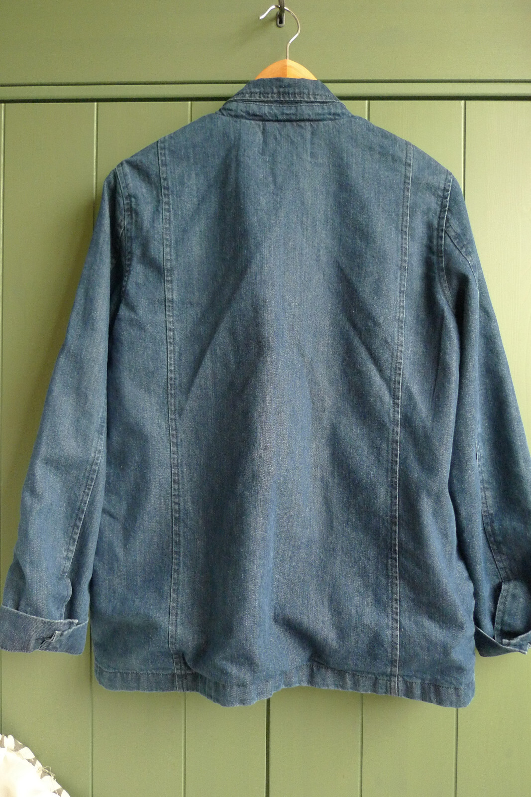 Seasalt Women's Blazer Willow Carr Denim Size 1 4 with tag Mid