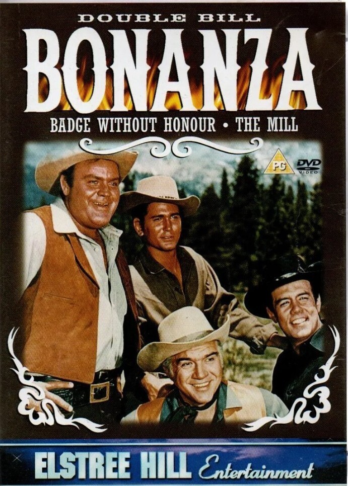BONANZA DOUBLE BILL DVD NEW SEALED REGION FREE BADGE WITHOUT HONOUR/THE MILL #PB