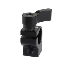 CAMVATE Rod Clamp Clip with 1/4"-20 Thread Holes fr 15mm Rail Rod Support System