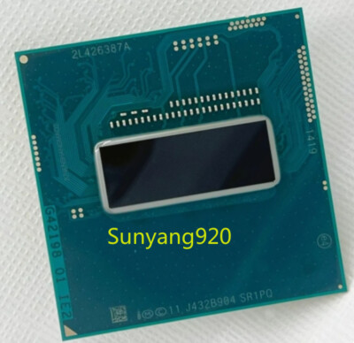 Intel Core i7-4710MQ SR1PQ 2.5GHz 6M Quad Core FCPGA946 Notebook Processor