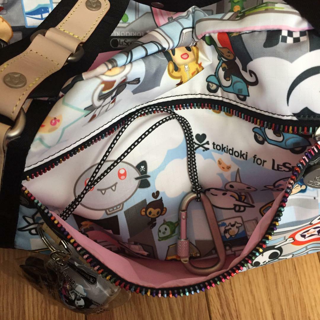 LeSportsac Tokidoki CITTA Tote Shoulder Bag Women Skull LeSportsac Tokidoki CITTA Tote Shoulder Bag Women Skull