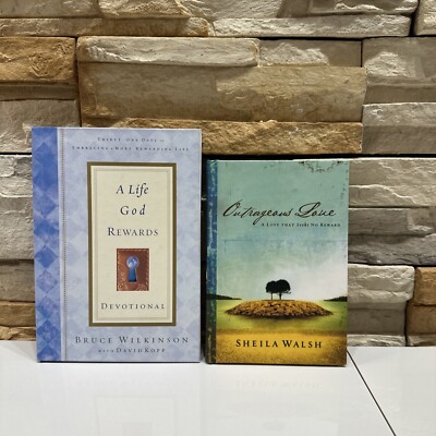 A Life God Rewards Devotional By Bruce Wilkinson & Outrageous Love Sheila Walsh