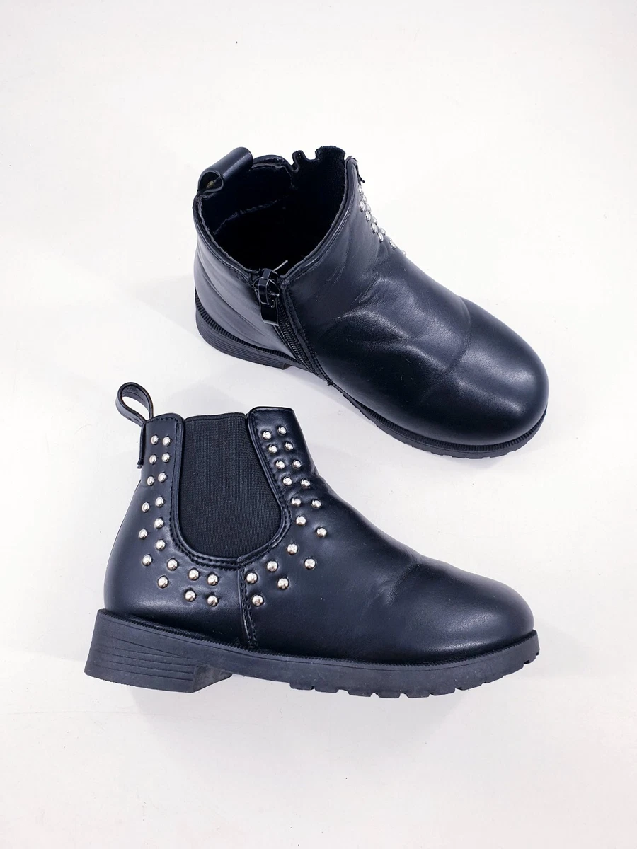 Studded faux hotsell leather booties