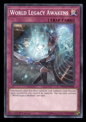 Yugioh World Legacy Awakens #MP19-EN048 2019 Gold Sarcophagus Tin Mega Pack  LP | eBay