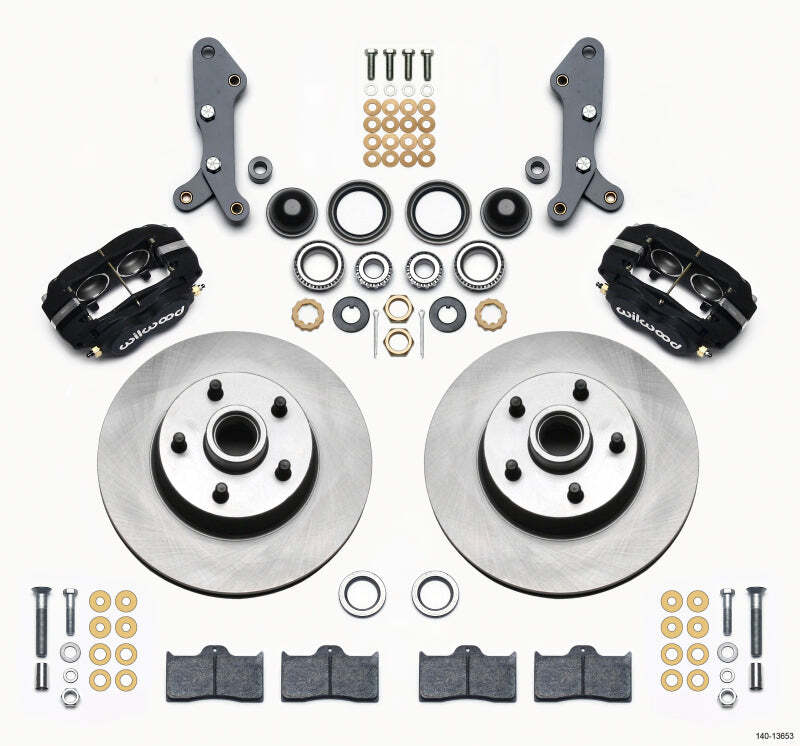 Wilwood Dynalite-M Front Brake Kit 11.3in Rotor & Hub 60-68 Ford Mercury