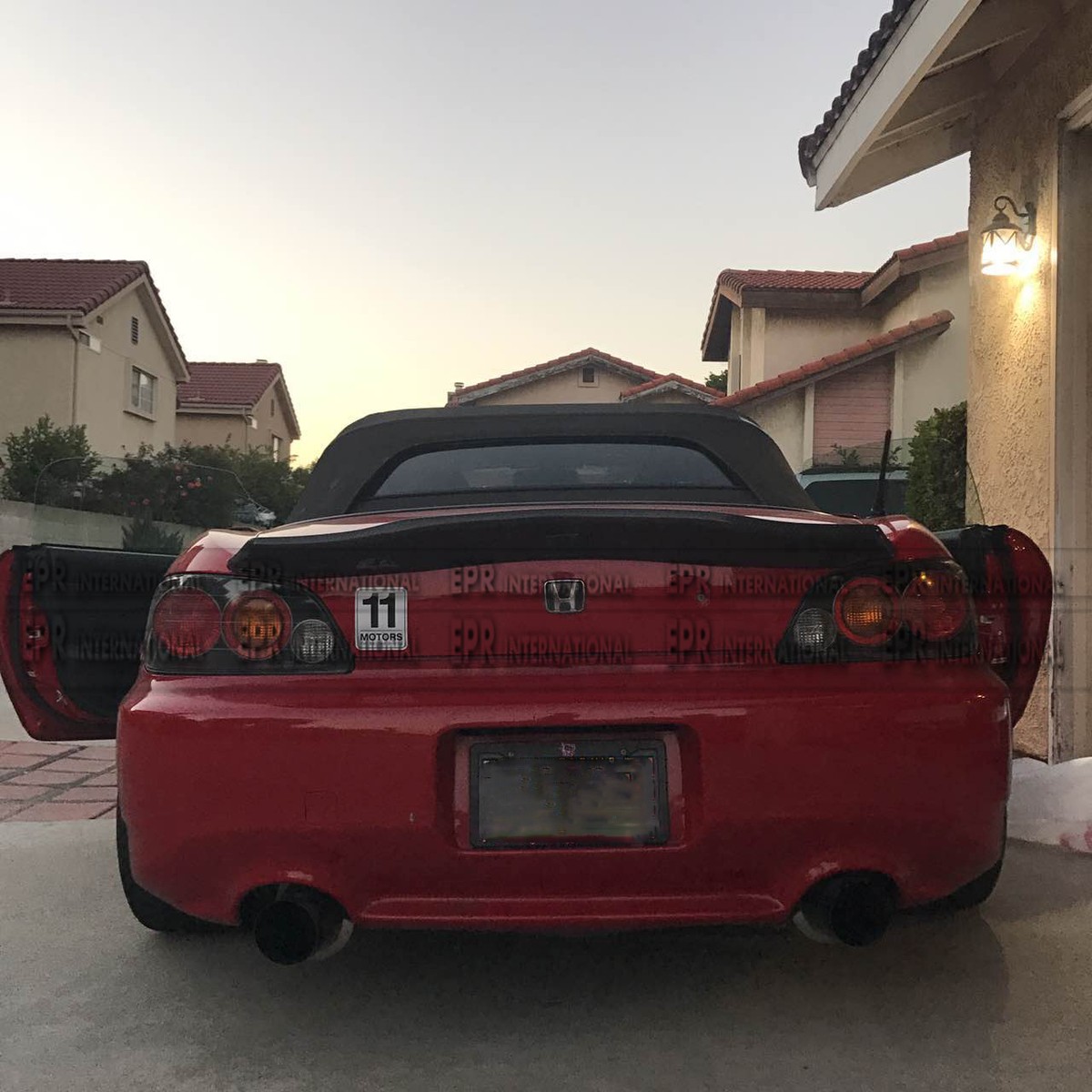 FRP Parts Rear Trunk Spoiler Wing Lip For Honda S2000 AP1 AP2 K1