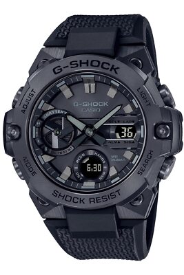 時計 CASIO G-SHOCK gst-b400bb-1ajf CASIO G-SHOCK GST-B400BB-1AJF G-STEEL Bluetooth Men's Black Wrist