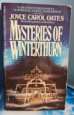 Mysteries Of Winterthurn. Joyce Carol Oates. Vintage Horror Berkeley Books 1985