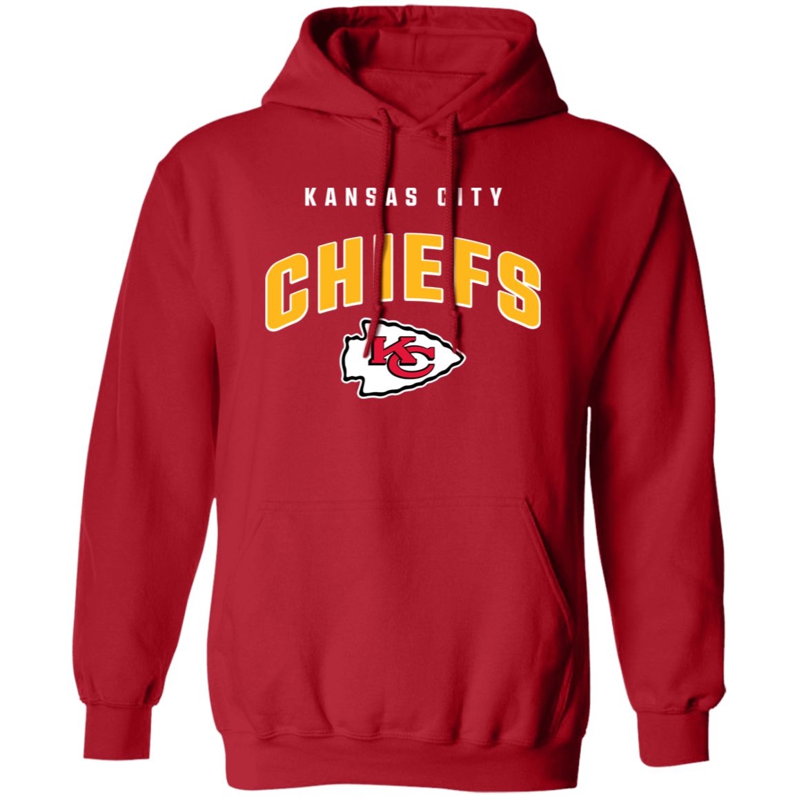 Kansas City Chiefs Hoodie Hooded T Shirt Apprarel KC KC Chiefs