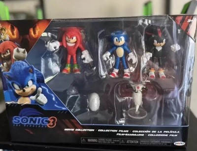Sonic The Hedgehog 3 Movie Collection 2.5 Figures SHADOW KNUCKLES 5 Pack