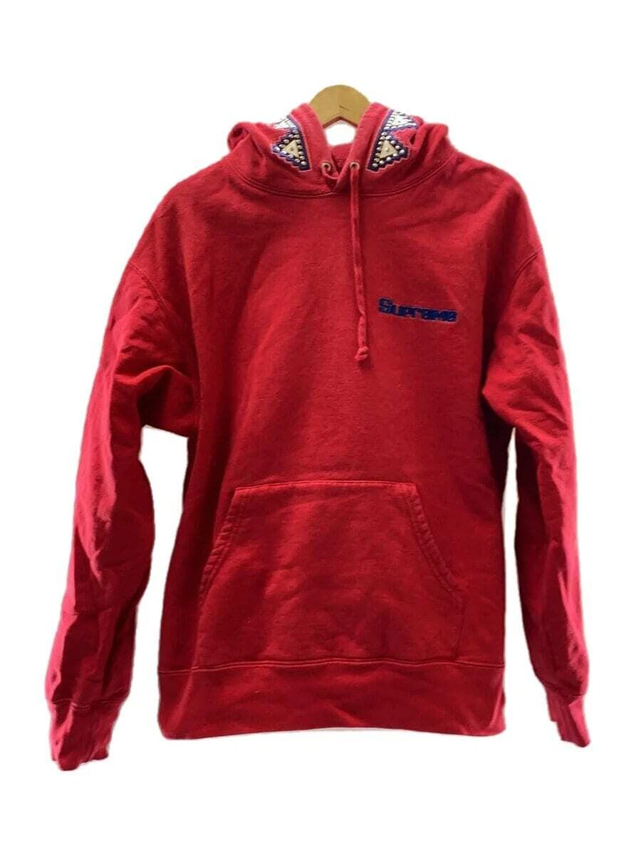 Sweat à capuche Supreme rouge M occasion