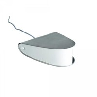 Energiespar Tischlampe Stahl GebüRstet Schalter Glas 21,4X22,1X8,1Cm