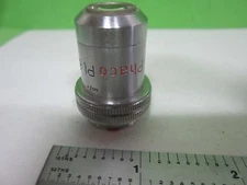 MICROSCOPE PART OBJECTIVE LEITZ PHACO PL 8X INFINITY OPTICS AS IS S9-31