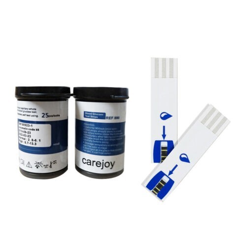 Carejoy Diabetes Test Kit Tester Diabetiker Blutzucker Blutzuckermessgerät Maschine - Bild 10 von 17