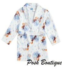 LICENSED DISNEY Girl's Frozen 2 Princess Elsa Anna Pajama Robe 6 6X 7 8 10 12