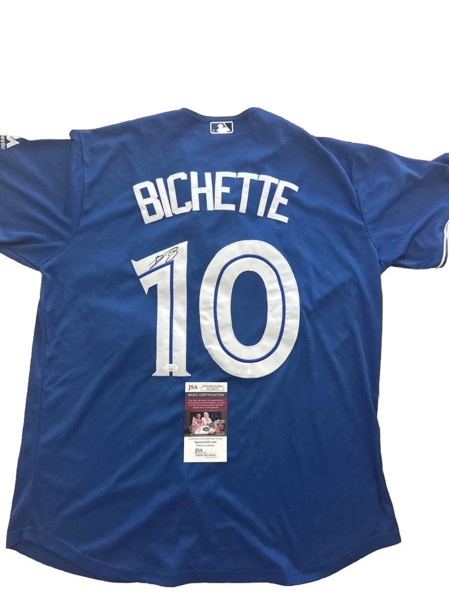 Bo bichette store signed jersey
