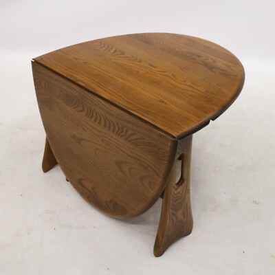Ercol Windsor Couchtisch mit Torbein schmal Golden Dawn Oberfläche KOSTENLOSE UK-Lieferung