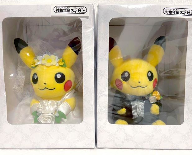 ウエディングピカチュウ 洋装セット Pokémon Garden Wedding ぬいぐるみ ピカチュウ メスのすがた Pokémon Garden Wedding