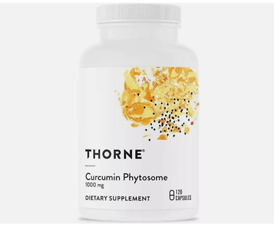 THORNE Curcumin Phytosome 1000 mg 120 caps  (Meriva)-Clinically Studied,Exp 2026