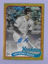 2024 Topps series 1 Silver Pack Mojo ANTHONY RIZZO Yankees GOLD auto #/50