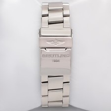 Breitling Super Avenger II 48mm A13371 Chrono Auto Custom Diamond Bezel Steel 5