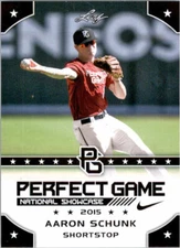 10-Count Lot AARON SCHUNK 2015 Leaf Perfect Game NIKE All-American Rookies