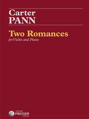 Two Romances Piano reduction with solo part violin and piano Pann For Violin And