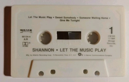 Shannon - Let The Music Play (Cassette Tape, 1984) 80s Freestyle. 8 Songs - Picture 8 of 13