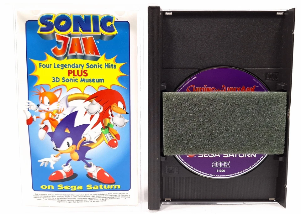 Shining the Holy Ark (Sega Saturn, 1997) CIB Complete W/ Manual & Original Foam - Image 4 of 4