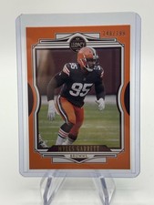 2021 Panini Legacy Myles Garrett #22 Orange /199