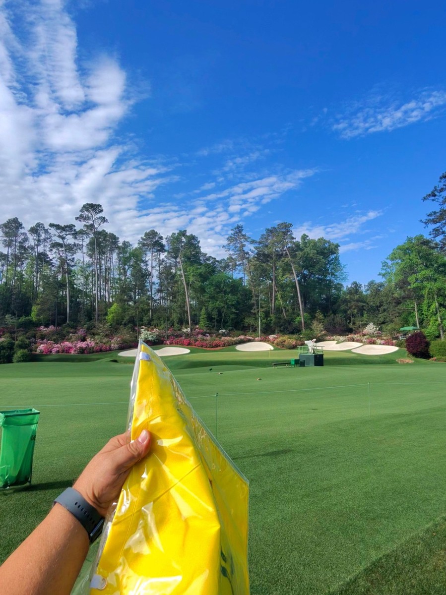 2026 MASTERS Official Golf Pin Flag ~ Ships from AUGUSTA Im Here