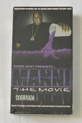 Mann! The Movie [PA] by Big Moe (VHS, Jan-2001, Wreckshop) SEALED