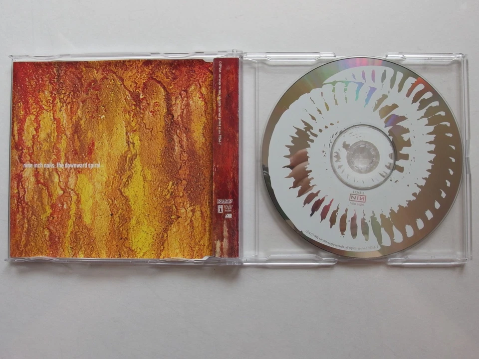 Nine Inch Nails The Downward Spiral CD 1994 Slimline Jewel Case Fully Tested EX Foto 3 de 4
