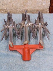 Vintage Garden Weasel Head , Hand Cultivator