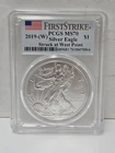 2019-(W) U.S. Mint American Silver Eagle PCGS MS70 First Strike West Point $1