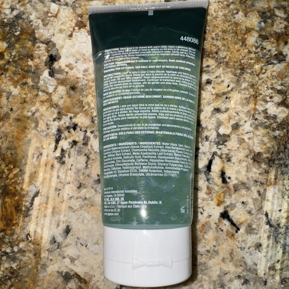 Gel de afeitar Gigi No Bump 6 fl oz Foto 2 de 2