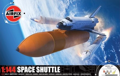 Airfix - 1/144 Geschenkset Space Shuttle - Plastik-Modellbau - Maßstab: 1:144