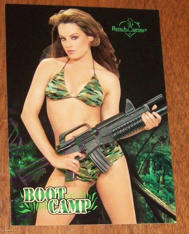 2004 Maggie Cash Boot Camp Bench Warmer Card