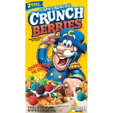 1 PACK - Cap'n Crunch's Crunch Berries Cereal 40 oz