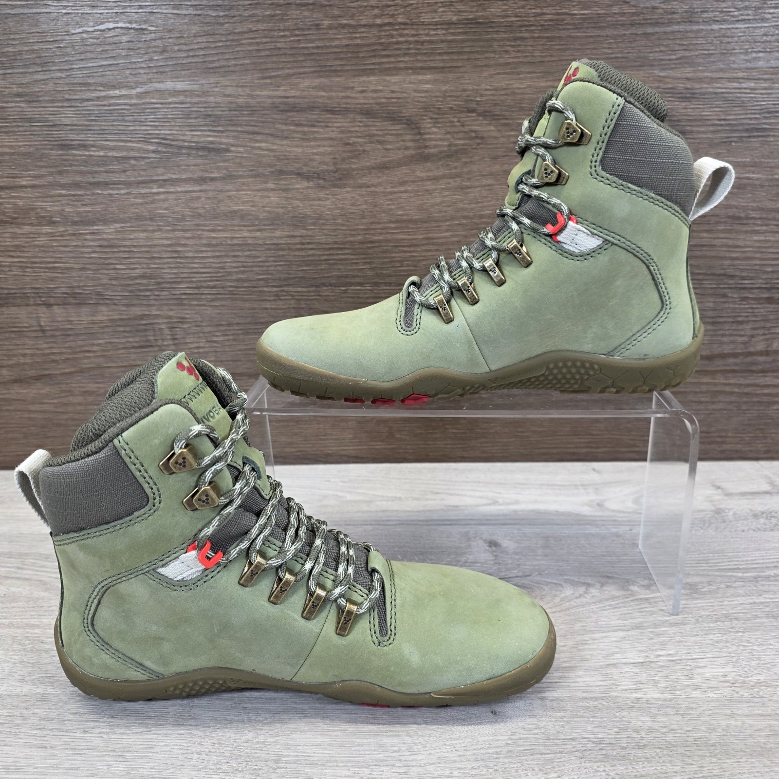 VivoBarefoot Tracker II FG Women's Waterproof Leather Hiking Boots image 3