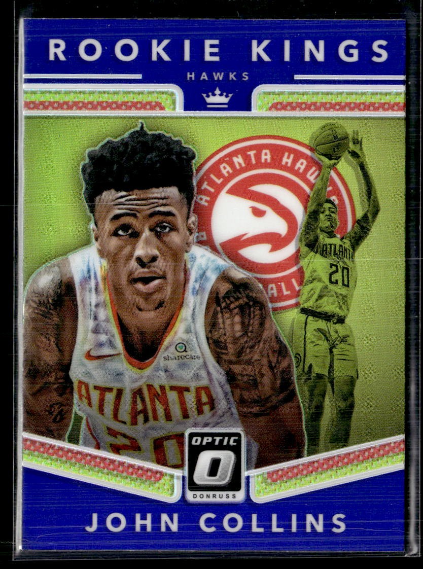 John Collins 2017-18 Donruss Optic #19 Rookie Kings Holo