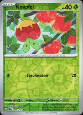 Knapfel Reverse Holofoil Häufig Prismatische Entwicklungen 009 NM