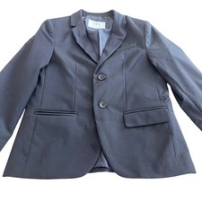 Michael Kors boys navy sports coat suit jacket blazer husky size 12H